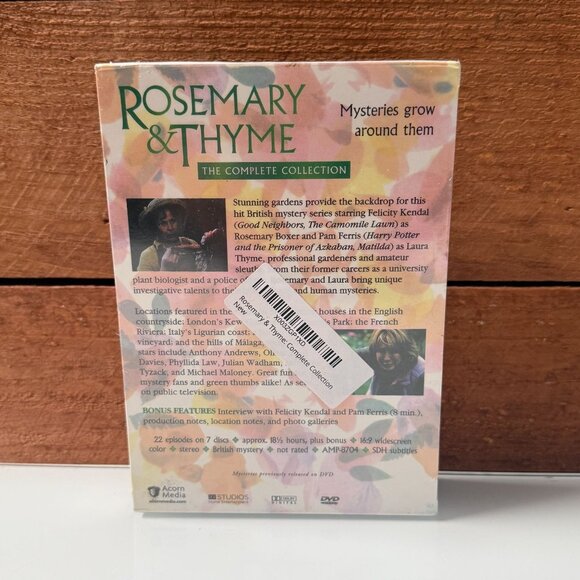 ROSEMARY AND THYME The Complete Series Seasons 1-3 [DVD, 7-Disc] Brand NEE - Picture 6 of 7